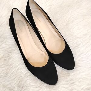 Cole Haan Womens 11 B Black Saude Wedge Heels Slip On 2.5 Heels